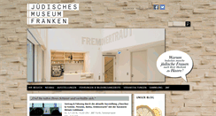 Desktop Screenshot of juedisches-museum.org